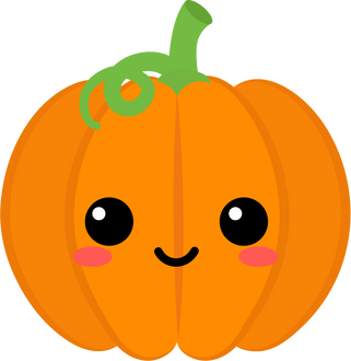 Cute Kawaii Pumpkin